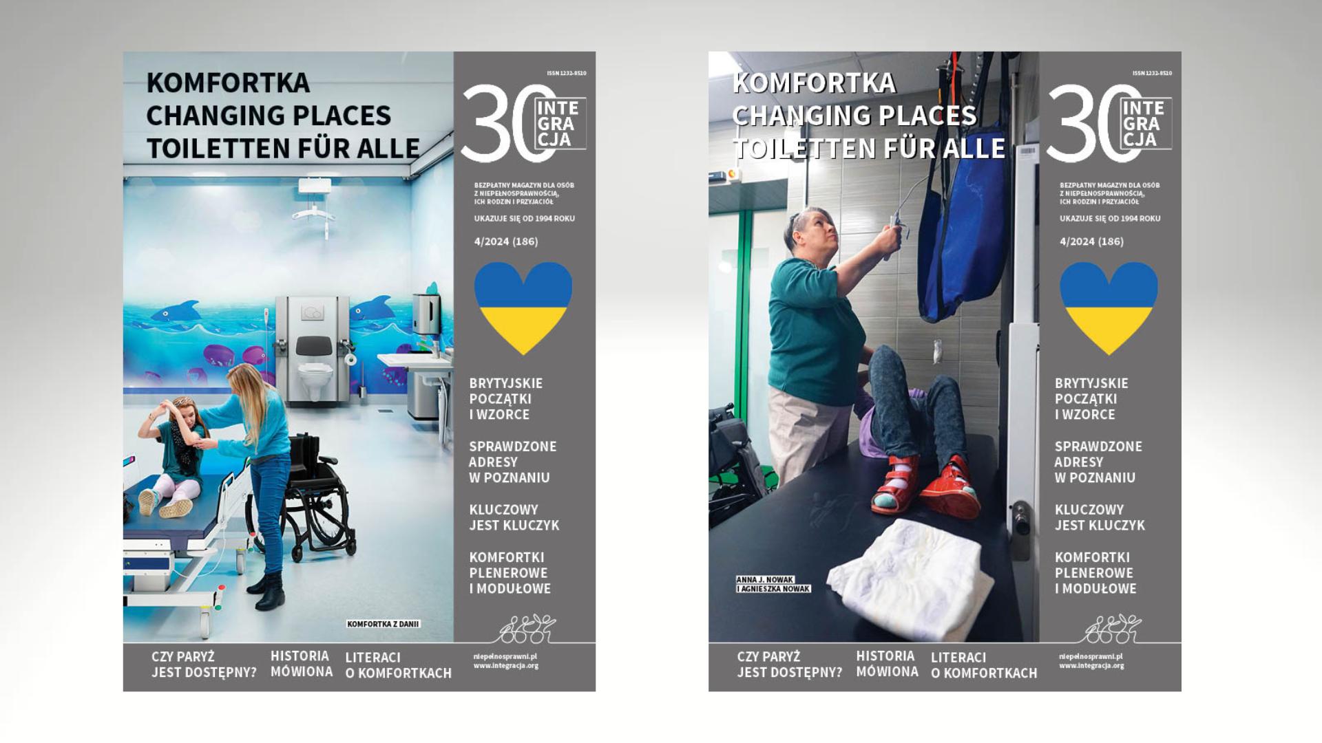 Dwie okładki jednego numeru magazynu